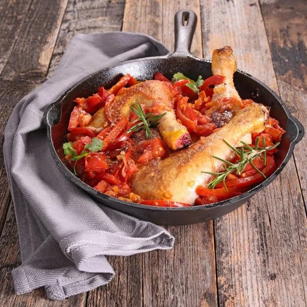 Basque-Style Chicken